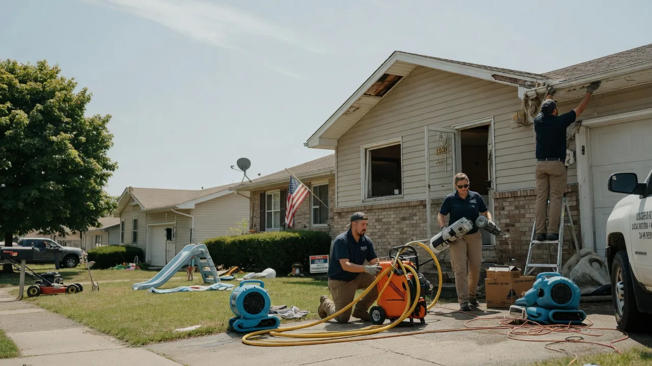 Water Damage Restoration in Bathgate, ND near me